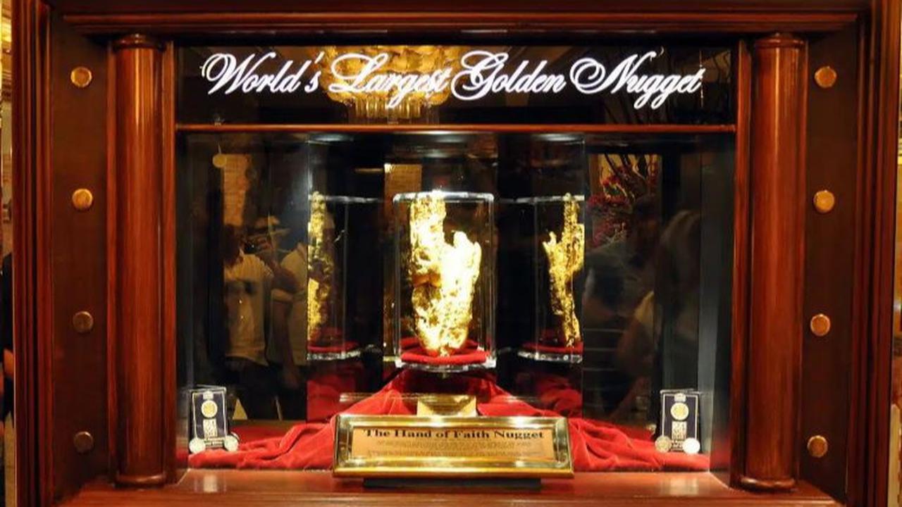 Bongkahan emas "Tangan Iman".