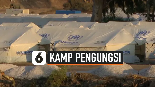VIDEO: Tentara Yunani Dirikan Kamp untuk Ribuan Pengungsi