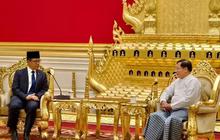 Bertemu Junta Myanmar, Menlu Sugiono Sampaikan Pesan Khusus dari Prabowo