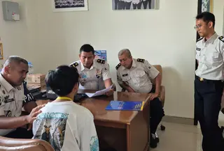 Narkoba jenis tembakau sintetis cair hendak dibawa masuk ke dalam lapas. (Foto: Istimewa)
