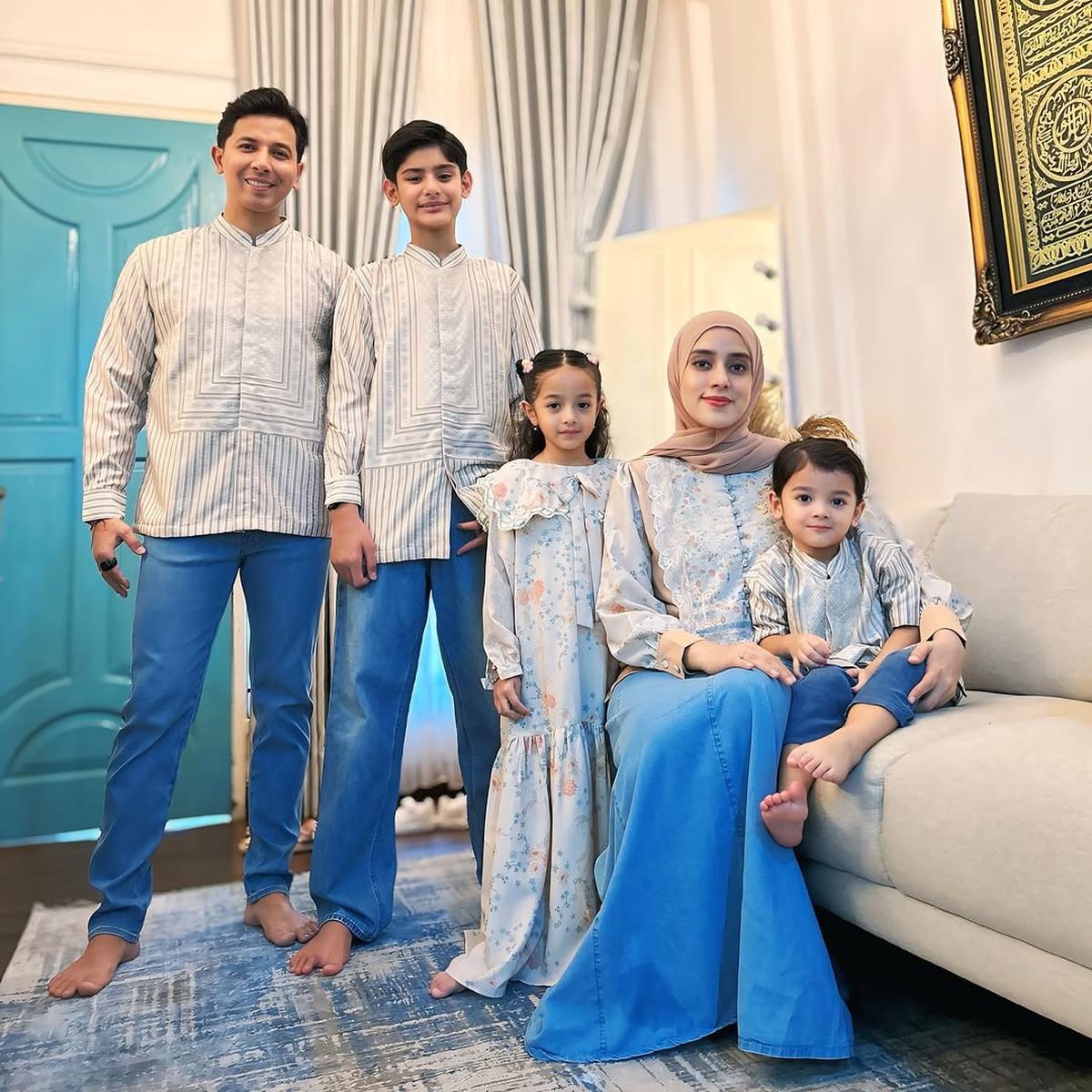 Potret Keluarga Sonny Septian dan Fairuz yang Kerap Pakai Couple Outfit