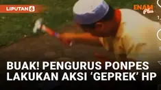 Pengurus Pesantren Hancurkan Handphone