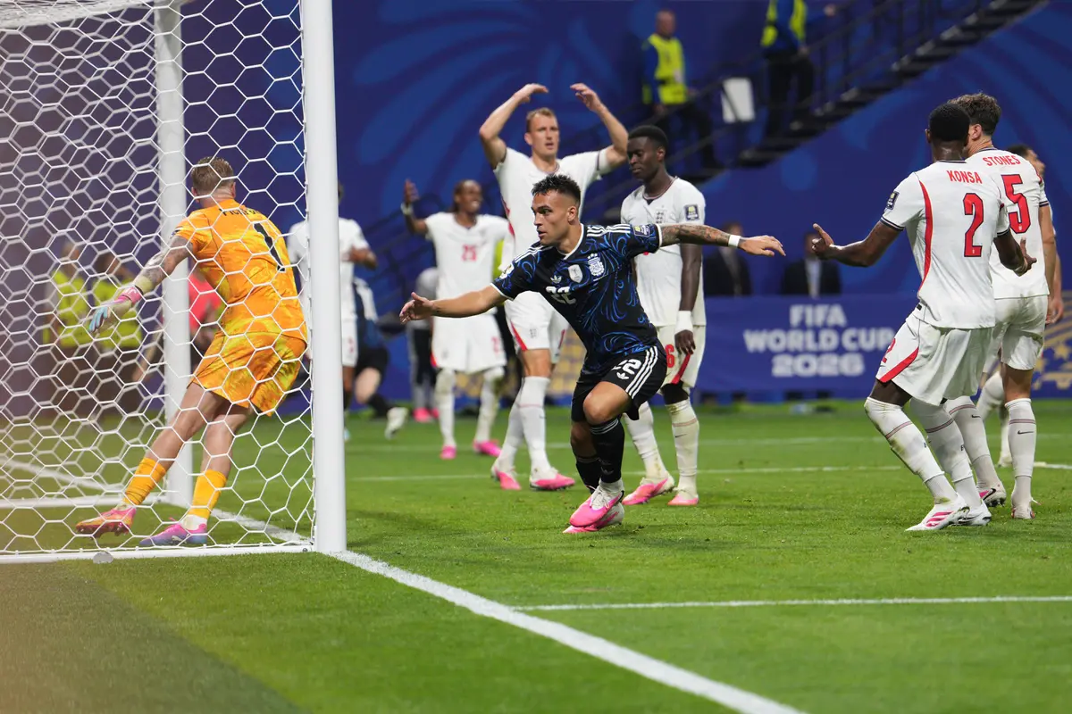 Pemain Argentina Lautaro Martinez