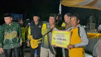Gubernur Kalimantan Selatan (Kalsel) di SMA Negeri 1 Simpang Empat, Tanah Bambu pada Minggu (6/8/2023) petang.