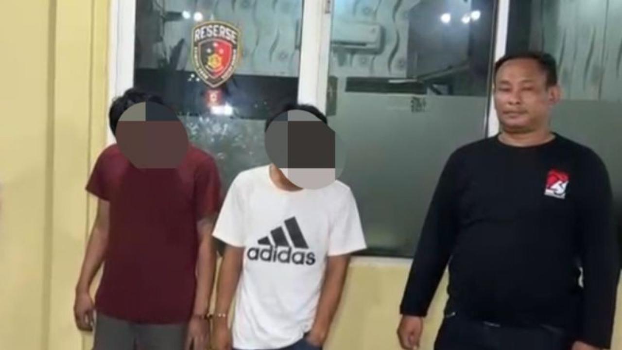 Polres Jakpus Ringkus Dua Pencopet Ponsel WNA Belanda di Tanah Abang