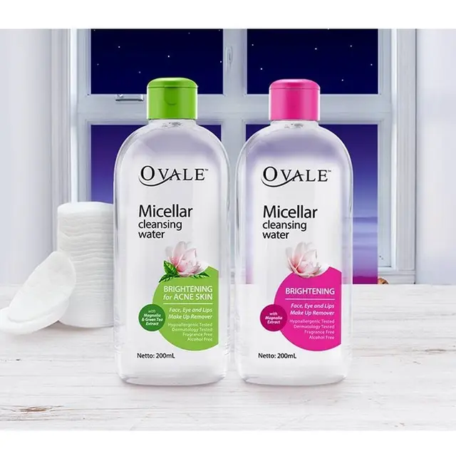 Ovale Micellar Cleansing Water Brightening for Acne Skin
