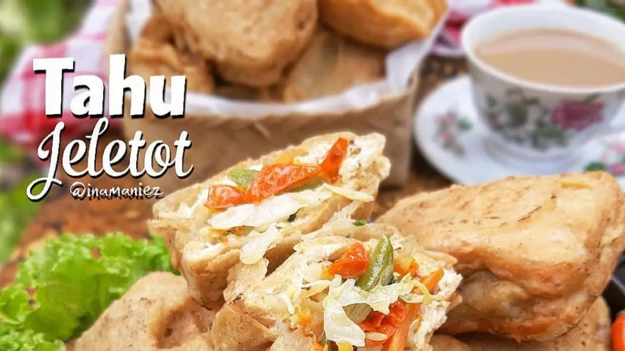 Sepiring tahu jeletot