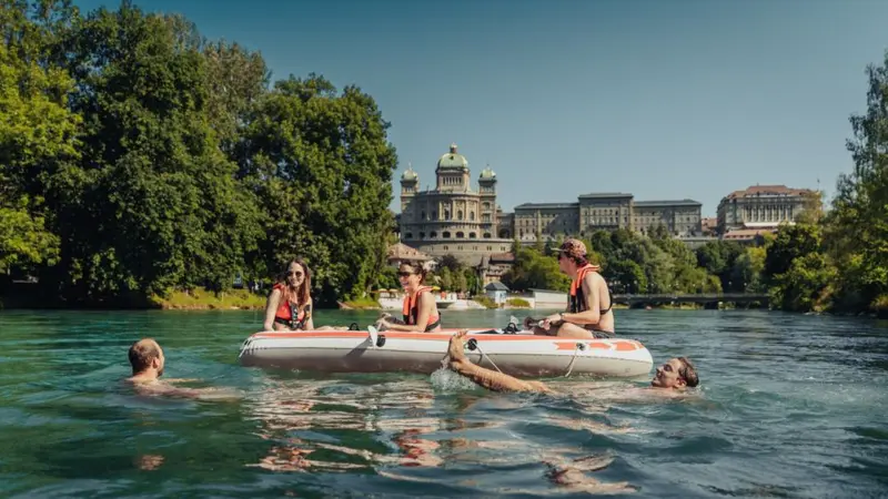 Sungai Aare, Swiss