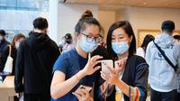 Penjualan perdana iPhone 13 di Apple Sanlitun in Beijing, Tiongkok. (Foto: Apple Newsroom)