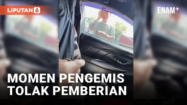 MOMEN PENGEMIS TOLAK DIKASIH 2RIBU, MAUNYA 5RIBU