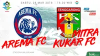 Liga 1 2018 Arema FC Vs Mitra Kukar FC (Bola.com/Adreanus Titus)