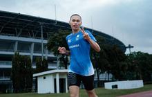 Pamer Otot Perut, Wanda Hara Tunjukkan Semangat Olahraga Lari dan Siap Menuju Tokyo Marathon