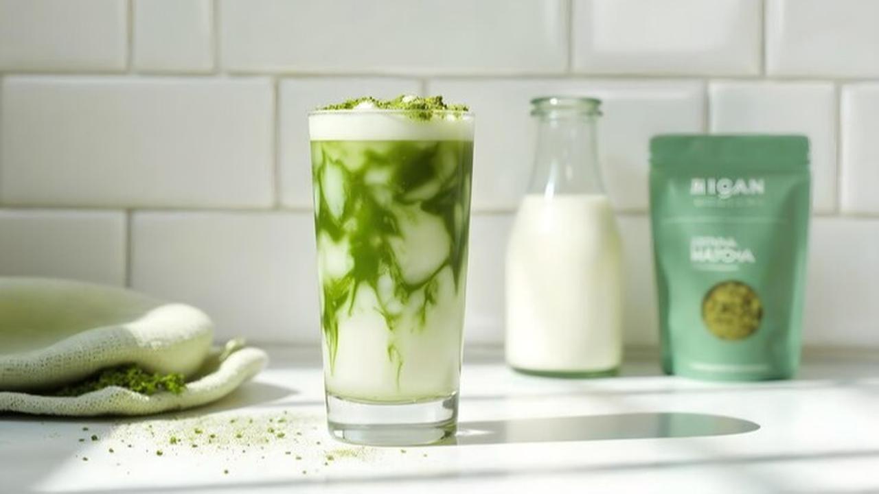 matcha latte kemasan