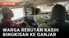 Berkunjung ke Boyolali, Ganjar Pranowo Banjir Bingkisan Sayuran dari Warga