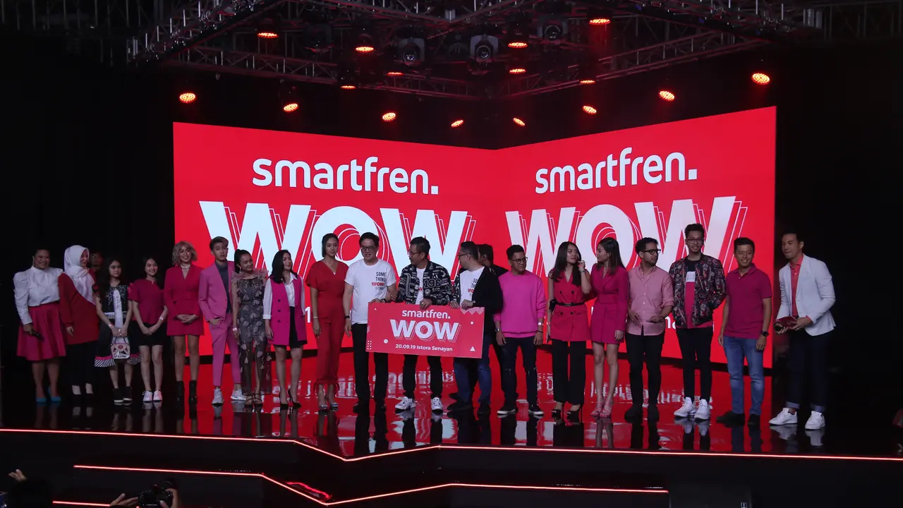 Konferensi pers Smartfren WOW konser. Liputan6.com/Keenan Pasha