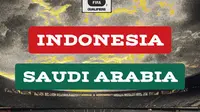 Timnas Indonesia Vs Arab Saudi, R4 Kualifikasi Piala Dunia 2026. (Bola.com/Wiwig Prayugi)