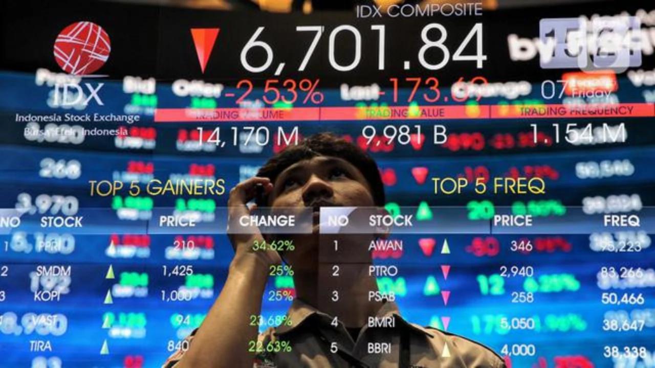 Kurs Rupiah Tembus Level Rp17.000 per USD, Intip Emiten Saham yang Tertekan dan Raup Cuan