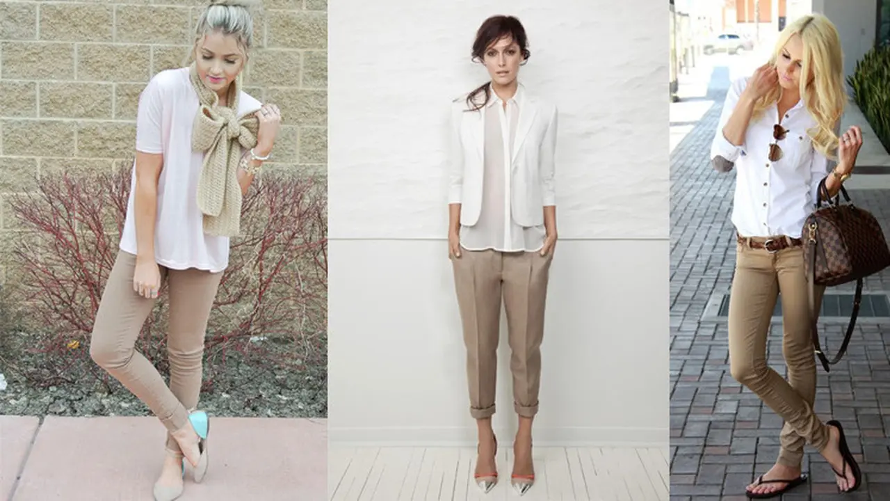 [BIntang] Busana warna khaki
