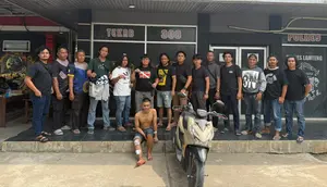 Maling Motor 15 TKP di Lampung Ngaku Nyabu Sebelum Beraksi