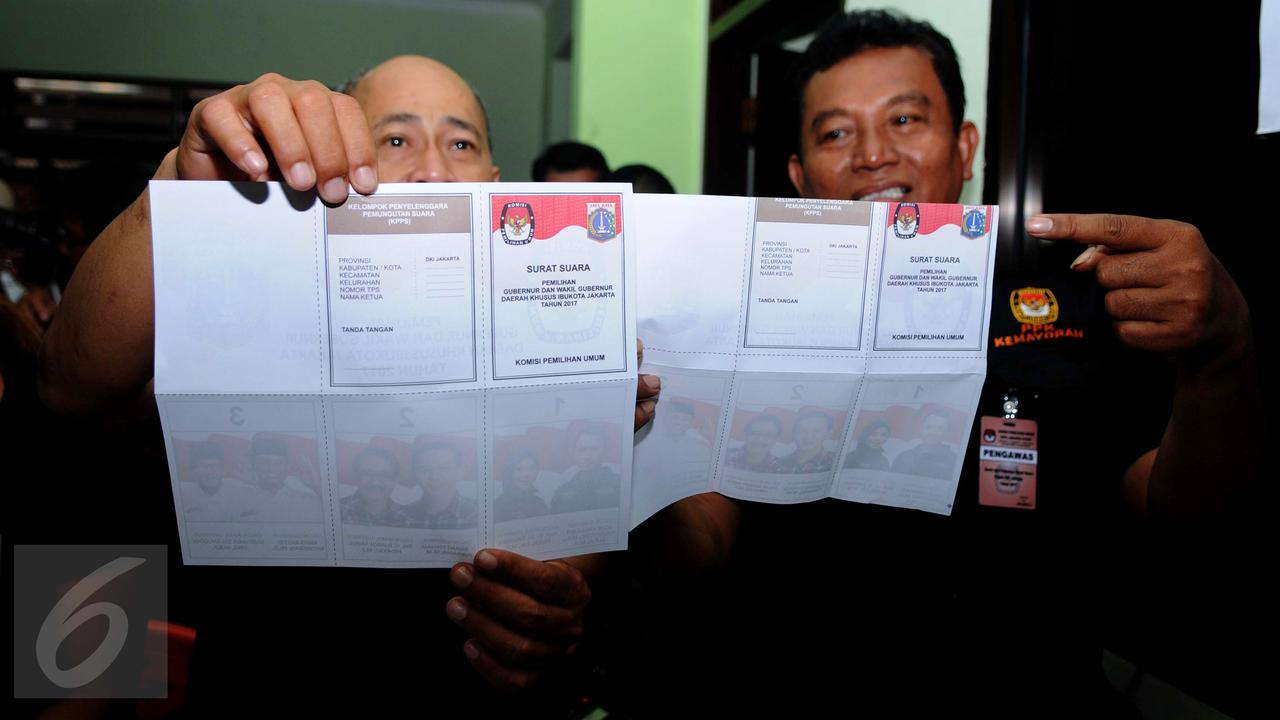 20170124-Proses Pelipatan Surat Suara-Jakarta