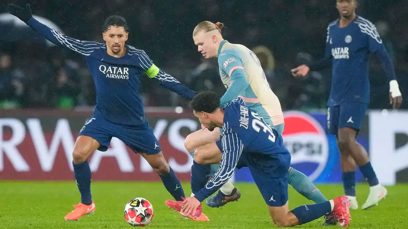 Jadwal Liga Champions, Siaran Langsung SCTV dan Vidio: Roma vs Real Madrid, Man City vs PSG
