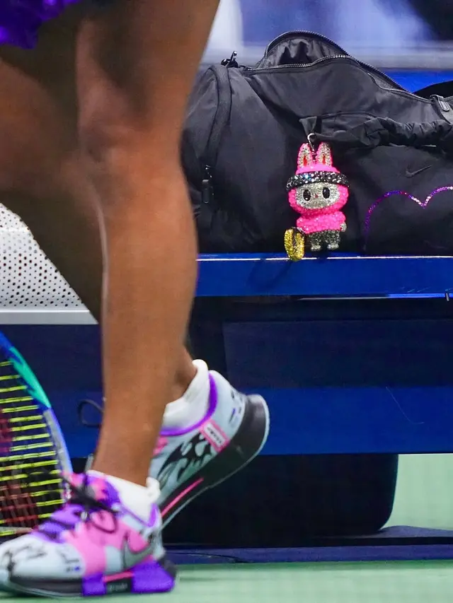 Lablingbling, Labubu Kristal Naomi Osaka yang Jadi Bag Charm Keberuntungan di US Open 2025