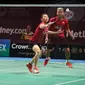 Ganda campuran Indonesia Praveen Jordan / Debby Susanto akan menantang pasangan Korea, Kim Dukyoung / Kim Ha Na di semifinal Australia Open 2017, Sabtu (24/6/2017). (Humas PP PBSI)