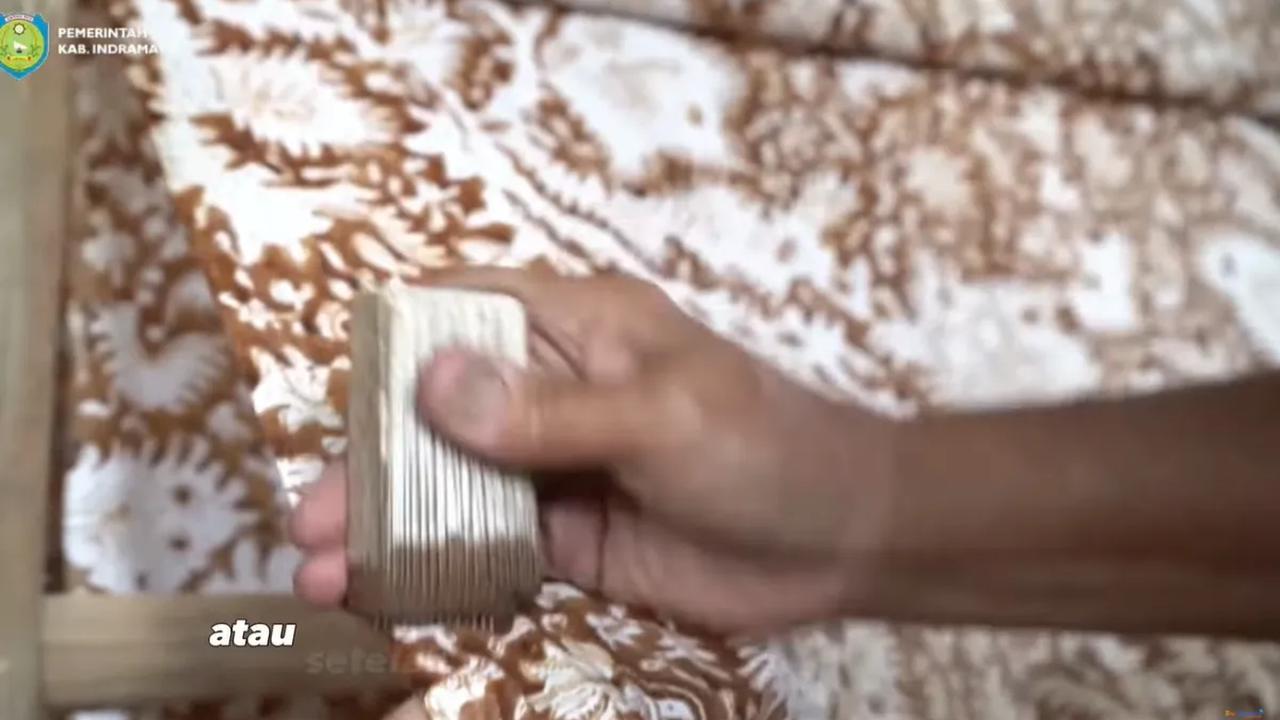 Jarum yang digunakan berukuran kecil