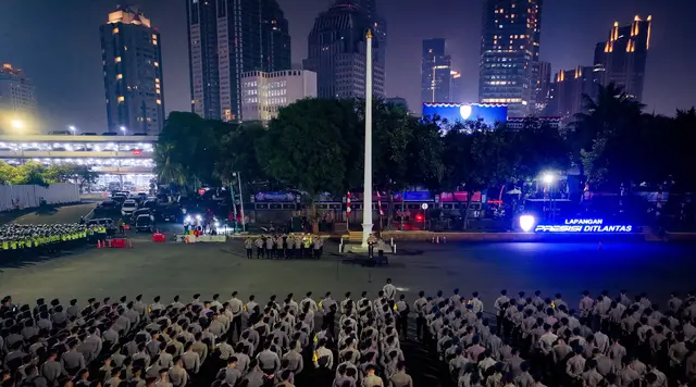 13.859 Personel Gabungan Amankan HUT ke-81 RI di Jakarta