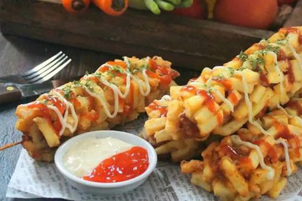 Hotdog kentang./Copyright cookpad.com/Nella