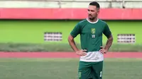Damian Lizio, gelandang Persebaya. (Bola.com/Aditya Wany)