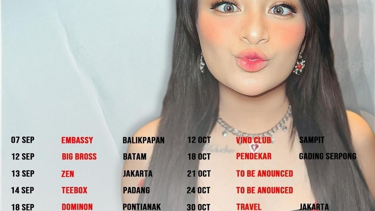 Jadwal Manggung Nathalie Padat