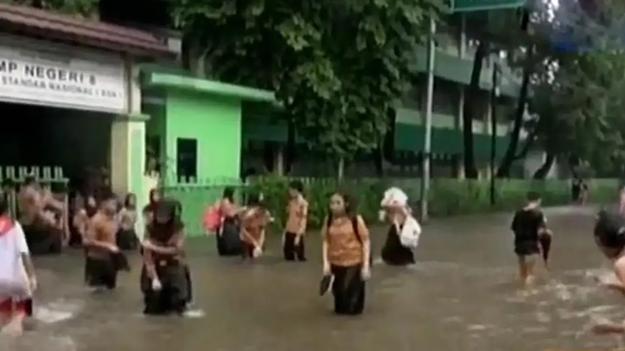Banjir di Kawasan Menteng