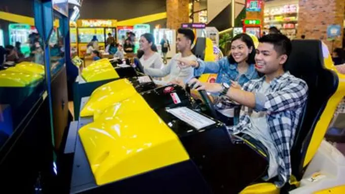 Mesin permainan seru