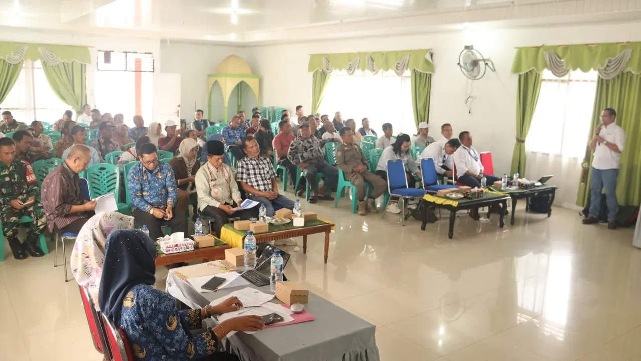 Sosialisasi pengisian awal Waduk PLTA Batangtoru.