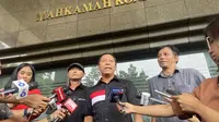 Aktivis Barikade 98 yang diwakili Hengki Irawan mengajukan Amicus Curae terkait sengketa Pilpres 2024 ke&nbsp;MK. (Liputan6.com/Muhammad Radityo Priyasmoro)