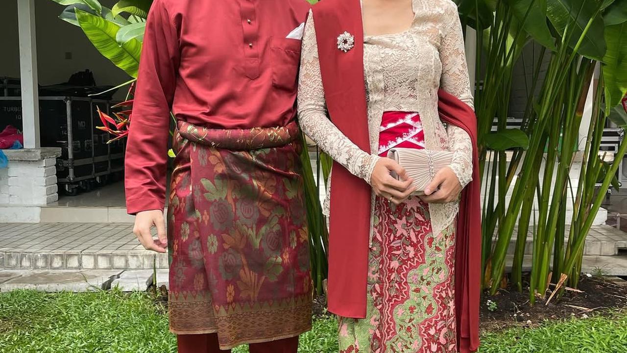 Inspirasi Model Kebaya Couple Modern untuk Acara Resmi dengan Gaya Tradisional Mewah Ala Prisia Nasution