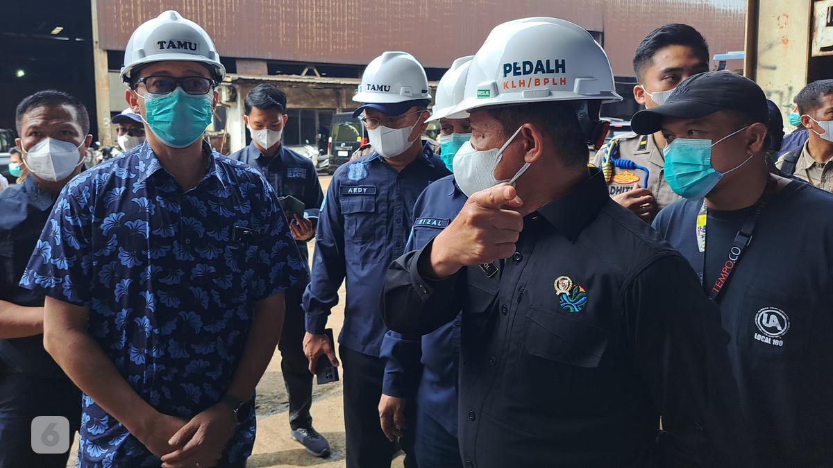 MenLH Hanif Faisol Nurofiq Ngamuk Lihat Pabrik Sebabkan Polusi Udara di Kabupaten Tangerang