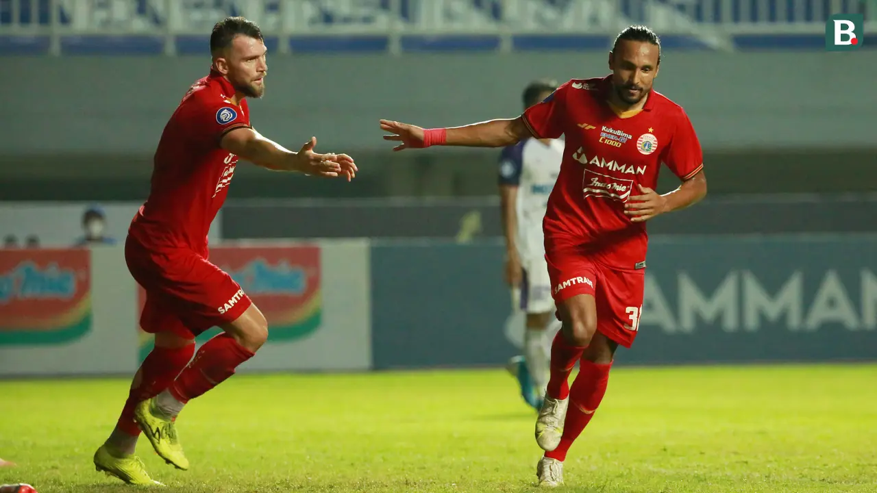 BRI Liga 1: Persija Jakarta melawan Persita
