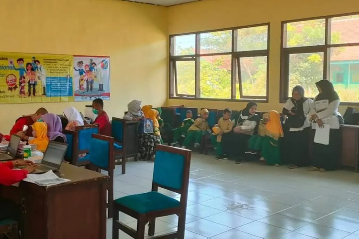 Pelaksanaan Imunisasi MR (Measles dan Rubella) di Kabupaten Probolinggo (Istimewa)