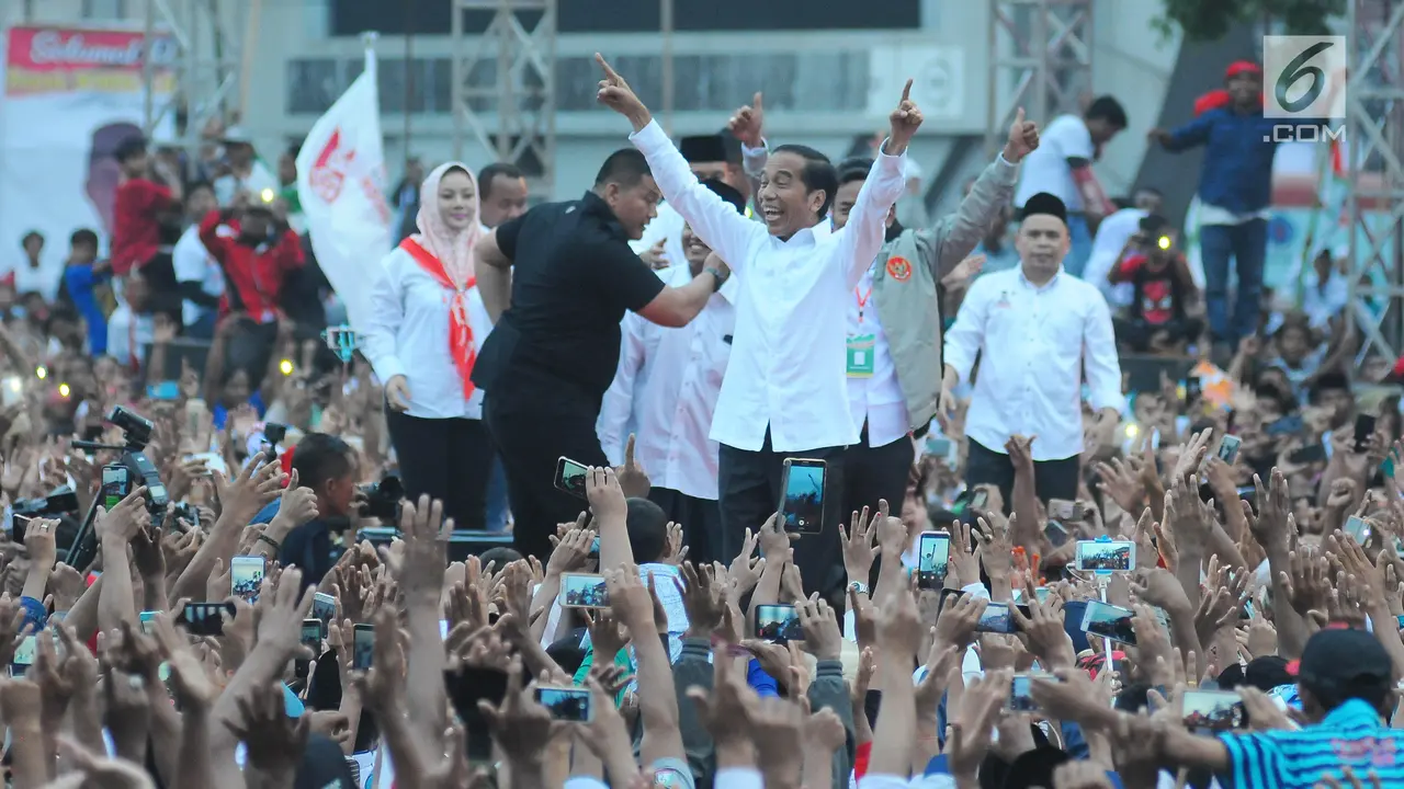 Jokowi Targetkan Menang 80 Persen Lebih di Brebes