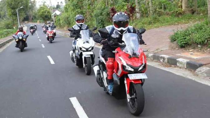 Mencoba Honda ADV150 di Pulau Dewata dalam World Premiere Riding Experience Honda ADV150 (AHM).