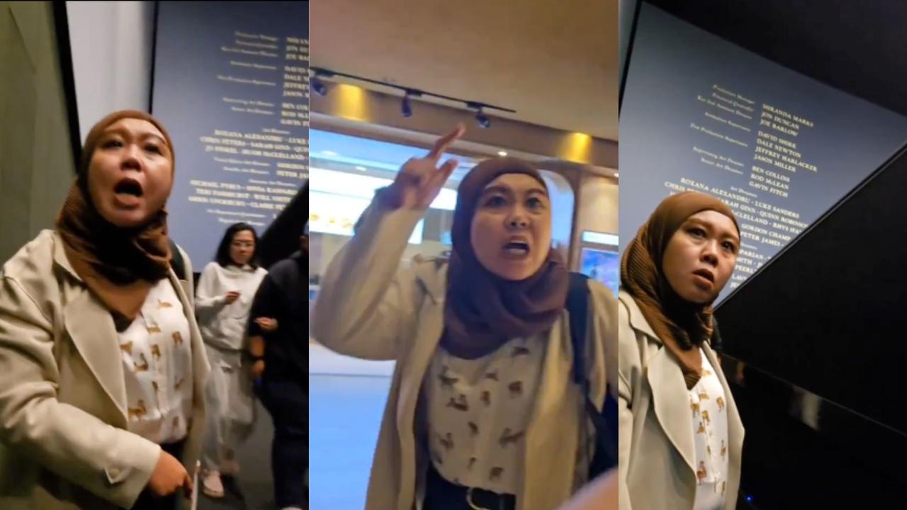ibu rekam film di bioskop malah ngamuk