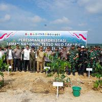 Kemenhut Luncurkan Reforestasi di Taman Nasional Tesso Nilo, Pemulihan Habibat Gajah Sumatera