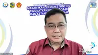 Direktur Pemasaran Ditjen PDSPKP, Erwin Dwiyana webinar bertajuk "Makan Ikan Cegah Stunting, Tingkatkan Kinerja Otak dan Ketahanan Nasional", Selasa (8/11/2022).