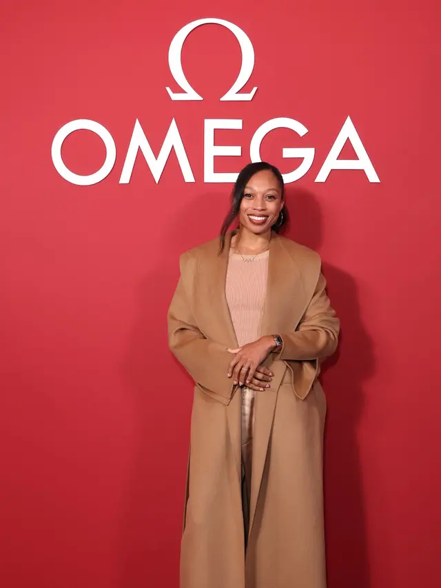 Allyson Felix  Hadir di Acara Gala Omega House Milano. Dok. OMEGA