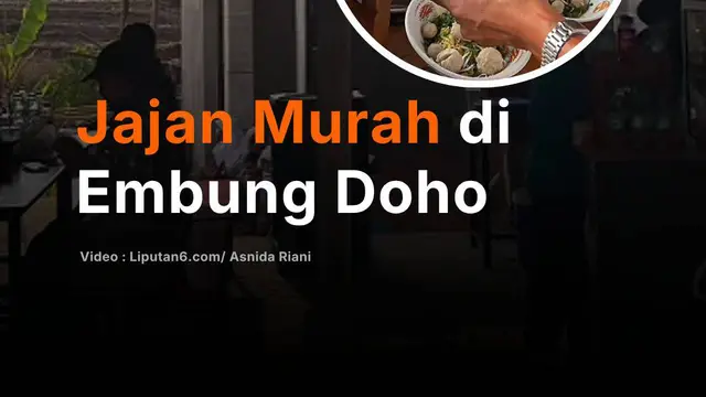 Jajan Murah di Embung Doho