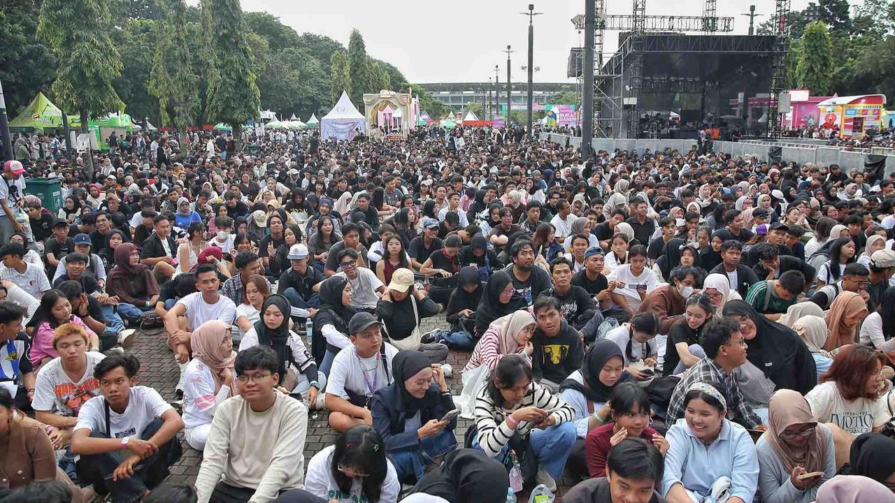 FOTO: Keseruan Jelang Buka Puasa KapanLagi Buka Bareng BRI Festival 2025