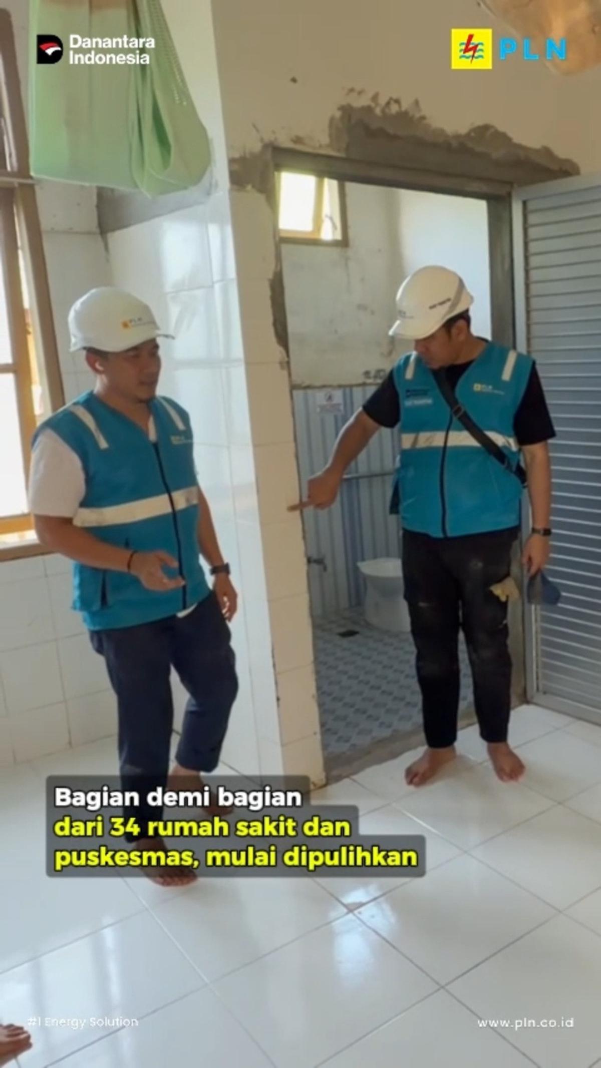 PLN Sukses Pulihkan Listrik 34 RS-Puskesmas Terdampak Bencana di Aceh