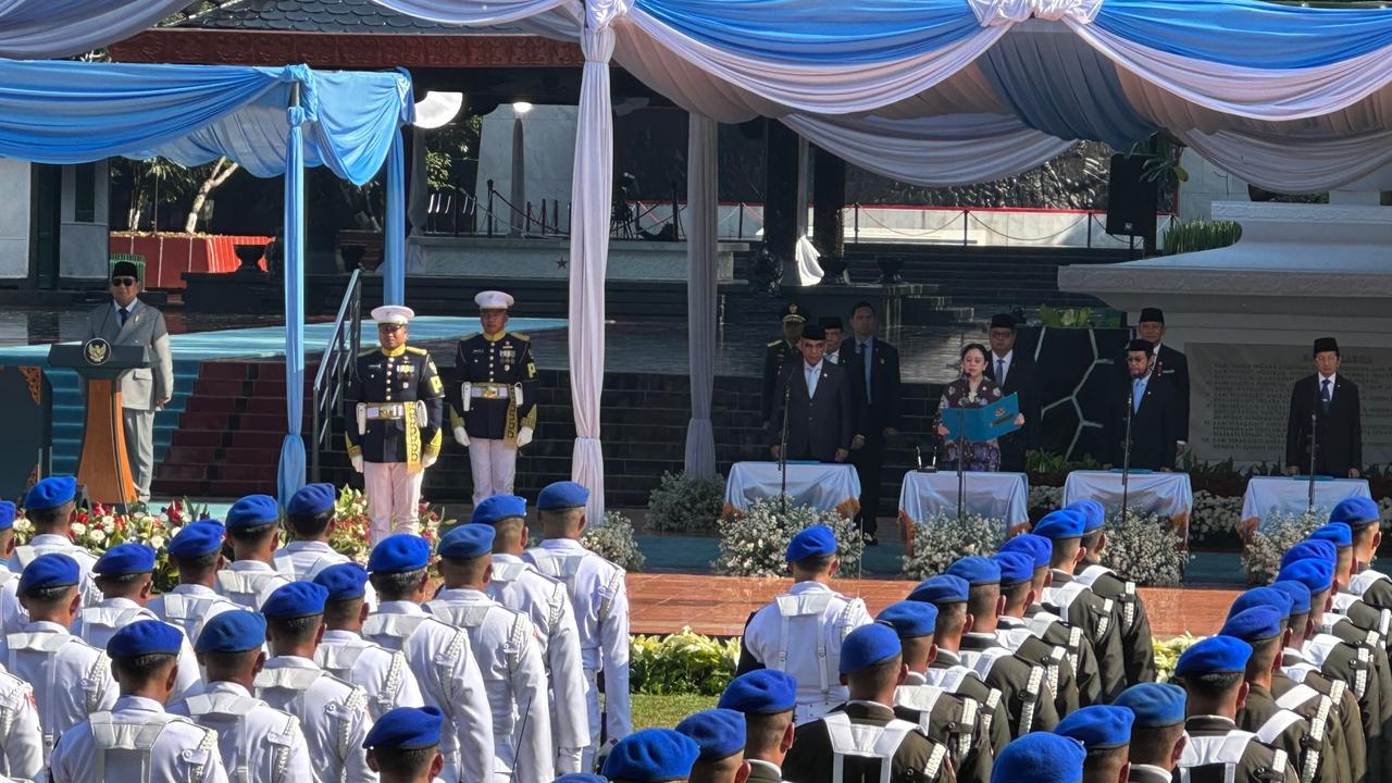Puan Maharani Bacakan Ikrar, Prabowo Pimpin Upacara Hari Kesaktian Pancasila Perdana